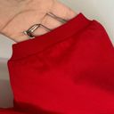 Everlane  The Oversized Polo Shirt Top Cotton Goji Berry Red Size S NWT Photo 5