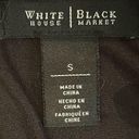 White House | Black Market  Black W White Career Office Blouson Dress NWOT Size  S Photo 6