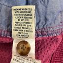 L.L.Bean  Shirt Womens Large Purple‎ Pink Wide Whale Corduroy Button Shacket 90s Photo 8