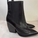 ALLSAINTS  Ria leather Wedge Chelsea Boot in Black size 6 Photo 10