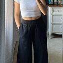 YoungLA Wide Leg Sweatpants Black Size XS Photo 0