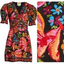 Farm Rio  Red Spring Bananas Print Minidress Photo 3