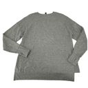 Sweaty Betty  Gray Long Sleeve Crew Sweatshirt Top Split side Small Photo 4