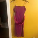 Jay Godfrey  NEW Neiman Marcus strapless evening gown, sash, fuschia, size 14 Photo 5