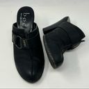 Born concept B.o.c.  Donia Black Oiled Nubuck Ring Trim Split Vamp Clog Mule Photo 5