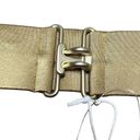 Good American  Womens Size 0 Swim Belt Gold Bronze Color High Shine NWT Photo 2