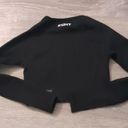 ECHT  arise long sleeve ribbed crop top size small Photo 3