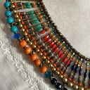 Artisan Boho Festival 8 Piece Mixed Bead Statement Necklaces with Silk Bag Photo 3