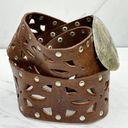 Chico's  Vintage Studded Genuine Leather Belt Size Medium M Womens Photo 4