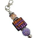 The Bar Keychain purse charm Beaded Keychain For Women,  Keychain, Silicone bead keyc Photo 0