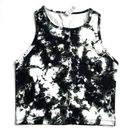 Balance Collection Mia Crop Tank Black Cosmic Tie Dye Photo 0