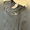 Gymshark Vital Seamless 2.0 Long Sleeve Crop Top - Black Marl Photo 4