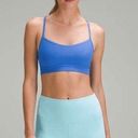 Lululemon  Flow Y Bra in Pipe Dream Blue Size 6 Photo 0