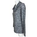 Bobi Los Angeles Revolve Charcoal Cowl Neck Long Sleeve Knit Top Small NWT Photo 3