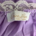 Erika  Loren New York Purple Lace trim USA Lightweight Long Sleeve Nightgown M Photo 3