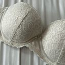 Aerie Strapless White Lacey  Bralette Photo 3