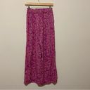 Knox Rose NWT  Pink Paisley Wide Leg Pants Photo 6