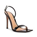 Gianvito Rossi  Ribbon Stiletto Heels in Black, never worn, size 6.5, leather Photo 1