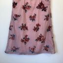 American Eagle NEW NWT  AEO Pink Floral Velvet Cowl Neck Sleeveless Slip Dress XS Photo 10