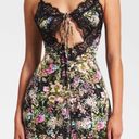 Revolve Floral Satin Mini Dress Photo 2