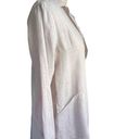 CP Shades  Teton Oversized Linen Long Sleeve Tunic Top in Lilac Size Small Photo 2