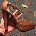 Bebe Bronze sparkle Cupid pumps Photo 0