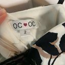 Oleg Cassini OC by  Floral Sleeveless Lace Tie Waist Cream Fit & Flare Dress Photo 5