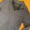 Zyia  active fog performance quarter zip long sleeve pullover size small Photo 0