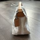 Coach Limited Edition  Signature Optic White Cream Monogram Bumble Bee Mini Hobo Photo 3