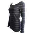 Banana Republic  Round Neckline Long Sleeves Gray Sweater, Women's Size Small Photo 1