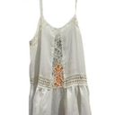 Collective Concepts  White Eyelit Smock detail cami top, NEW Photo 0