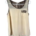 Edge  Women's Sleeveless Dressy Flowy Tank Sz L Photo 8