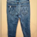 MOTHER Tomcat Distressed Ankle Jeans Size 28 Photo 6