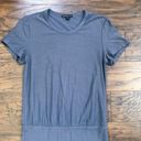 James Perse  • Blouson T-Shirt Dress grey jersey knit mini bodycon short sleeve Photo 2