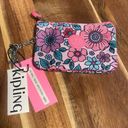 Kipling  sweet grove mini creativity floral pink zip coin bag New size One Size Photo 0