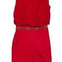 Esley  Sleeveless Retro Dress Red Women's Size S Photo 0