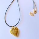 Handmade Kawaii retro vintage y2k fairy style heart gold tone memory photo locket necklace 💖👼💖 Photo 1