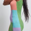 Urban Outfitters UO Kelsie Knit Colorblock Mini Dress Photo 3