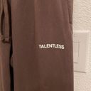 Talentless NEW  UNISEX OVERSIZED SWEATPANTS IN COCO SZ MEDIUM Photo 3