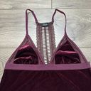 Bordeaux Etam Velvet Cgemise  Grenat Red Slip Size Small Photo 3