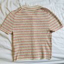 Madewell  Barbrook Button Front Sweater Polo Shirt Photo 5