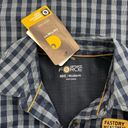 Carhartt  Force Ridgefield Plaid Check Shirt dark Indigo Size XS Photo 7