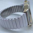 Decree Vintage  36mm digital watch gold tone white stretch band size 6.5” runs Photo 4