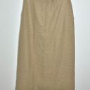 Ralph Lauren Vintage  Black Label Midi Pencil Skirt Size 6 Wool & Silk Tan Beige Photo 2