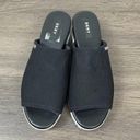 DKNY  Carli Slide Sandals Black Y2K Platform Shoes Size 9 Photo 1