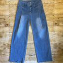 Bohme NWT  Vera Wide Leg Light Wash Jeans Photo 4