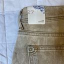 Pilcro NWT  Tan w/ Light Floral Paisley Print Mid-rise Slim Boyfriend Jeans - 27 Photo 2