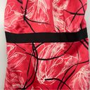 Merona NWT  Pink Abstract Floral Halter Sheath Dress Size 8 Photo 7