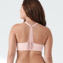 Krass&co True &  Women's Body Triangle Lace Racerback Bra Peony Lightweight Photo 1