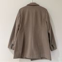 BCBGMAXAZRIA  Peak Lapel Double Breasted Coat Color Stone Size M NWT Photo 12